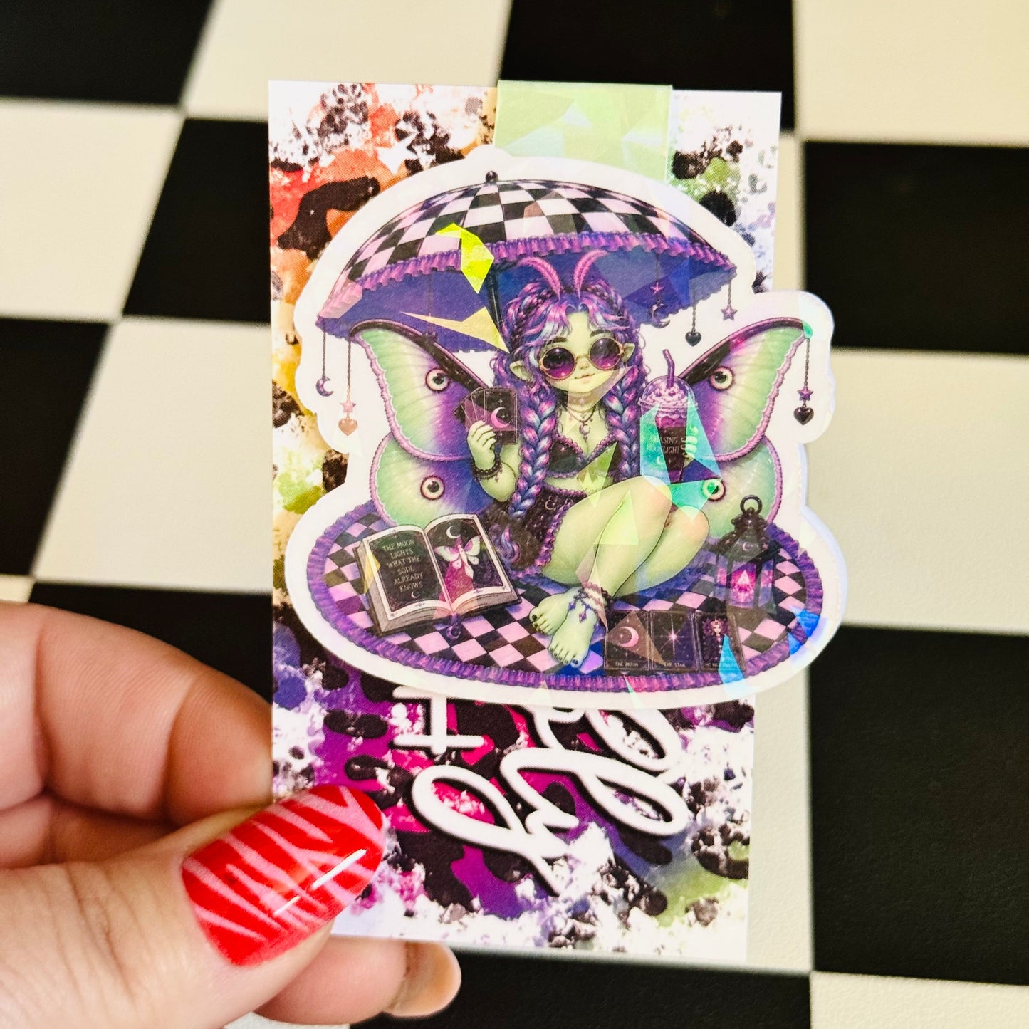 Hot Ghoul Summer Magnetic Bookmark
