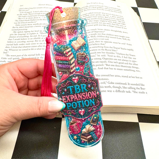 Reader Potion Silhouette Bookmarks