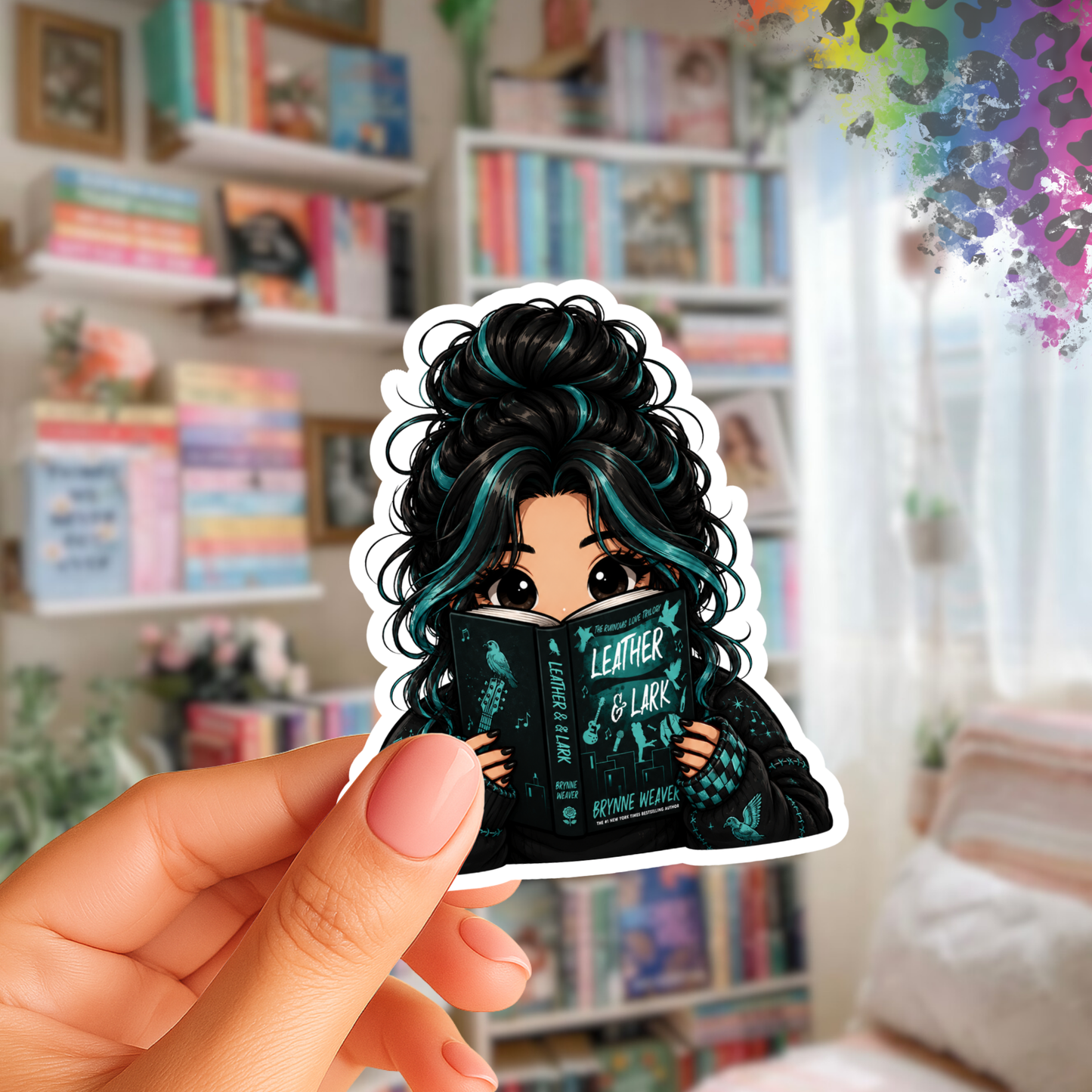 Bookish Reader Sticker