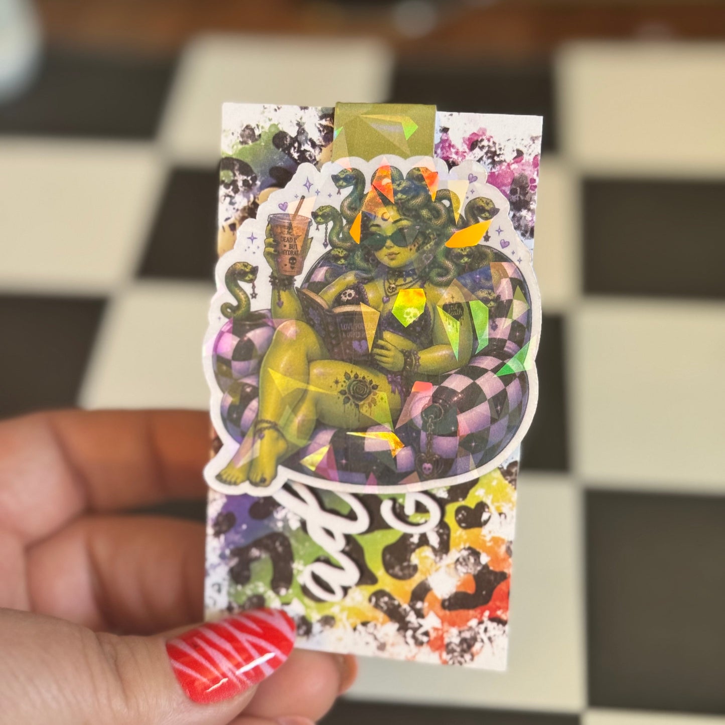 Hot Ghoul Summer Magnetic Bookmark