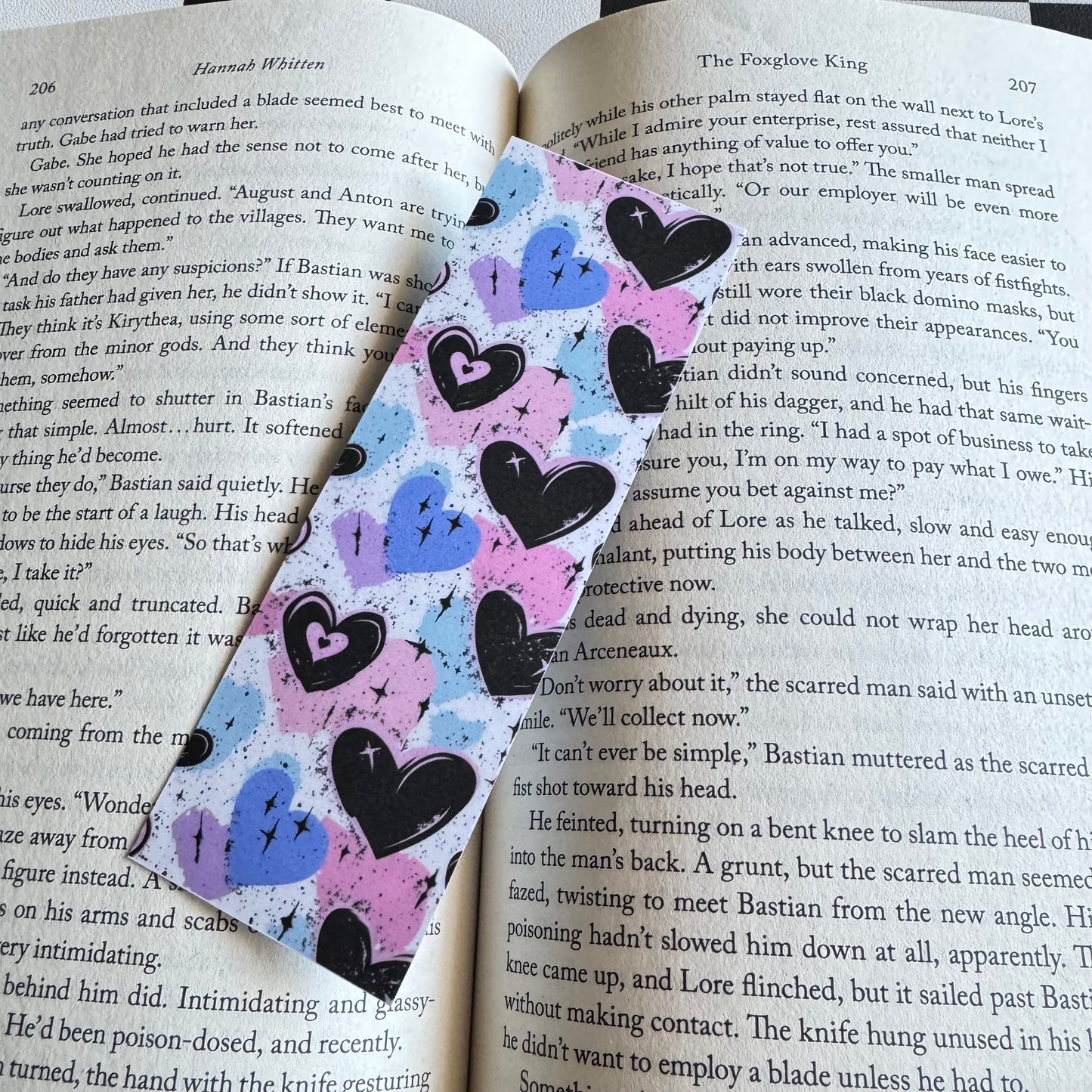 Spooky Little Reader Bookmarks | Laminated Pastel Goth Bookmark | Cute Spooky Book Lover Gift | 2 x 6