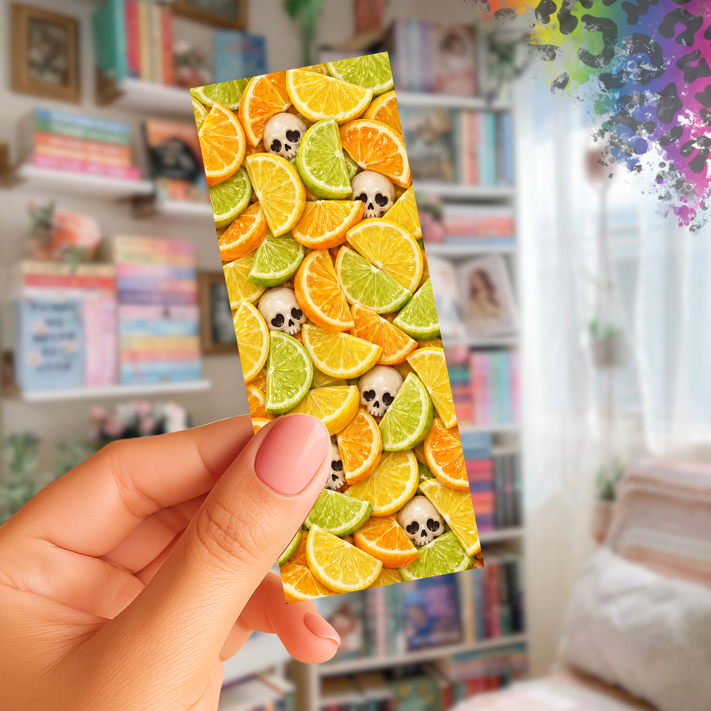 Spooky Summer Fruit Classic Bookmark