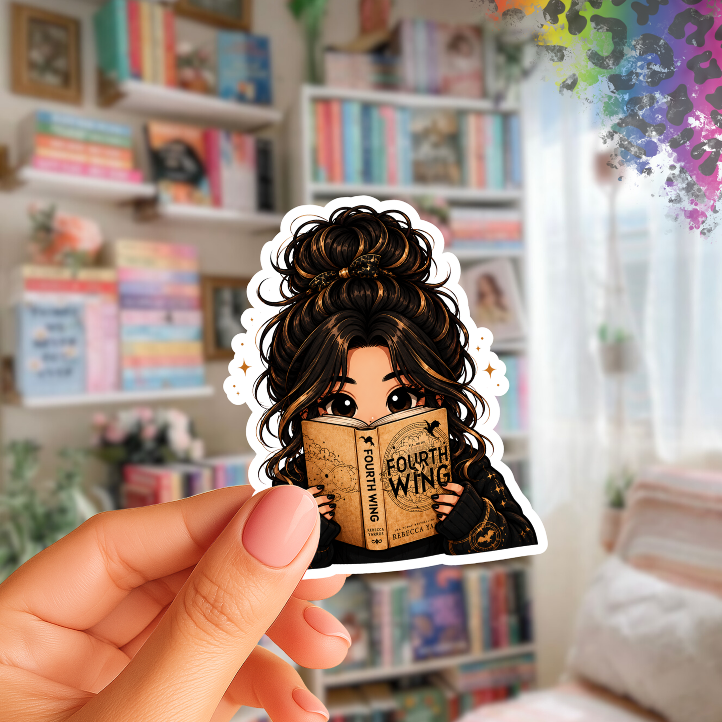 Bookish Reader Sticker