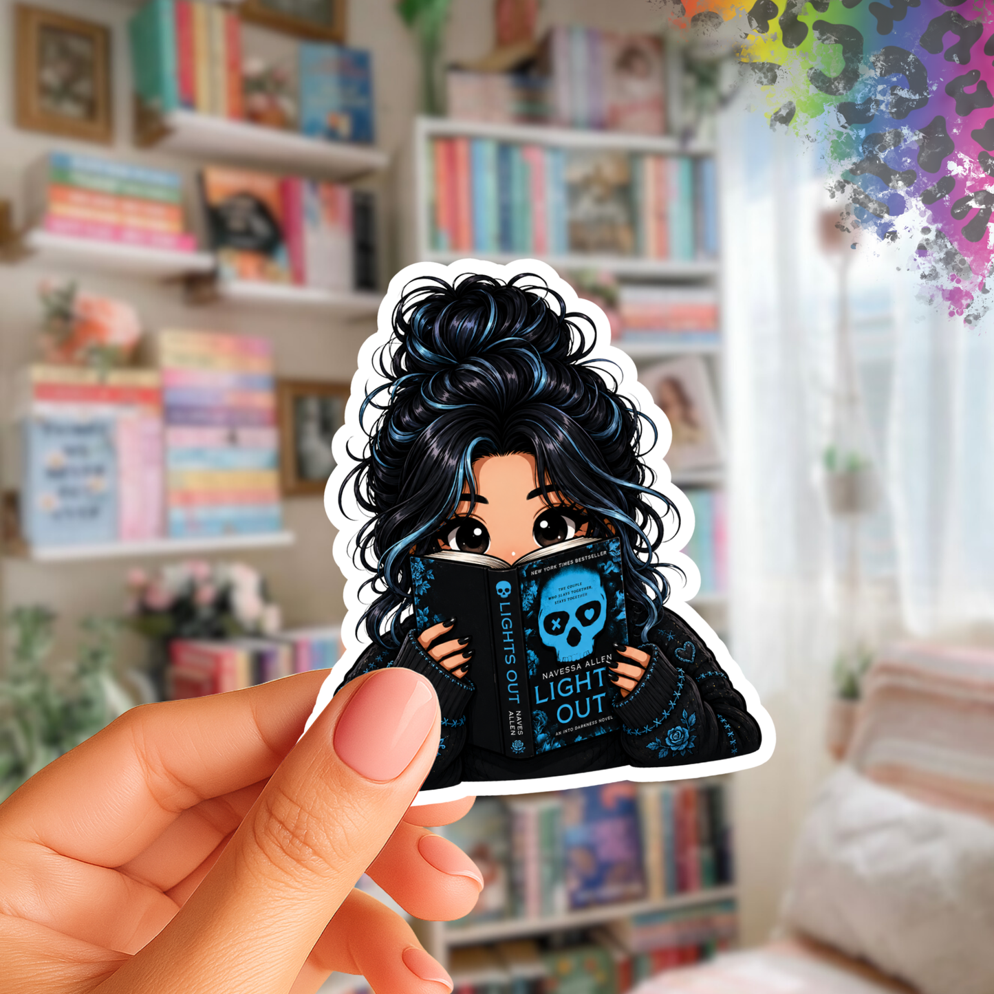 Bookish Reader Sticker