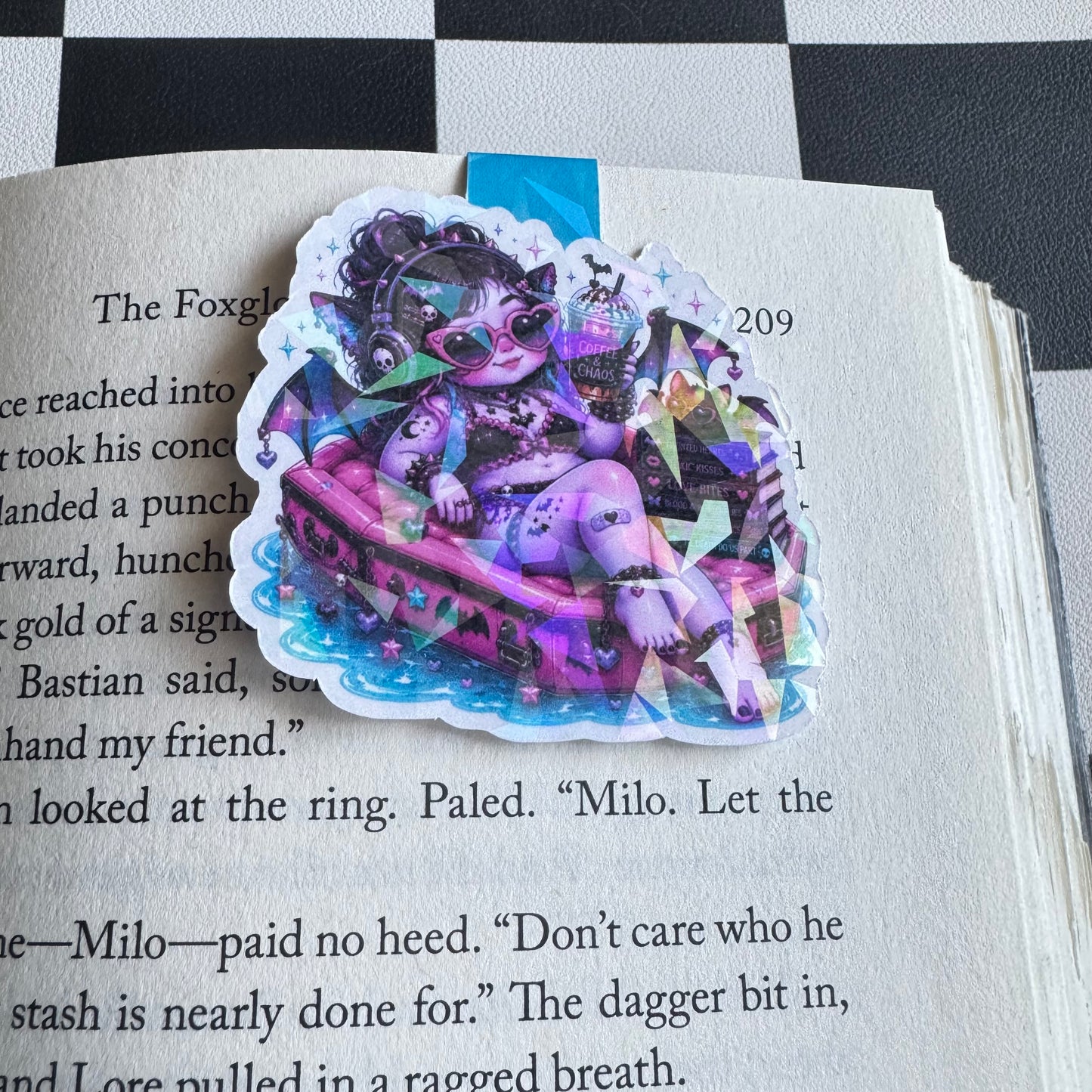Hot Ghoul Summer Magnetic Bookmark