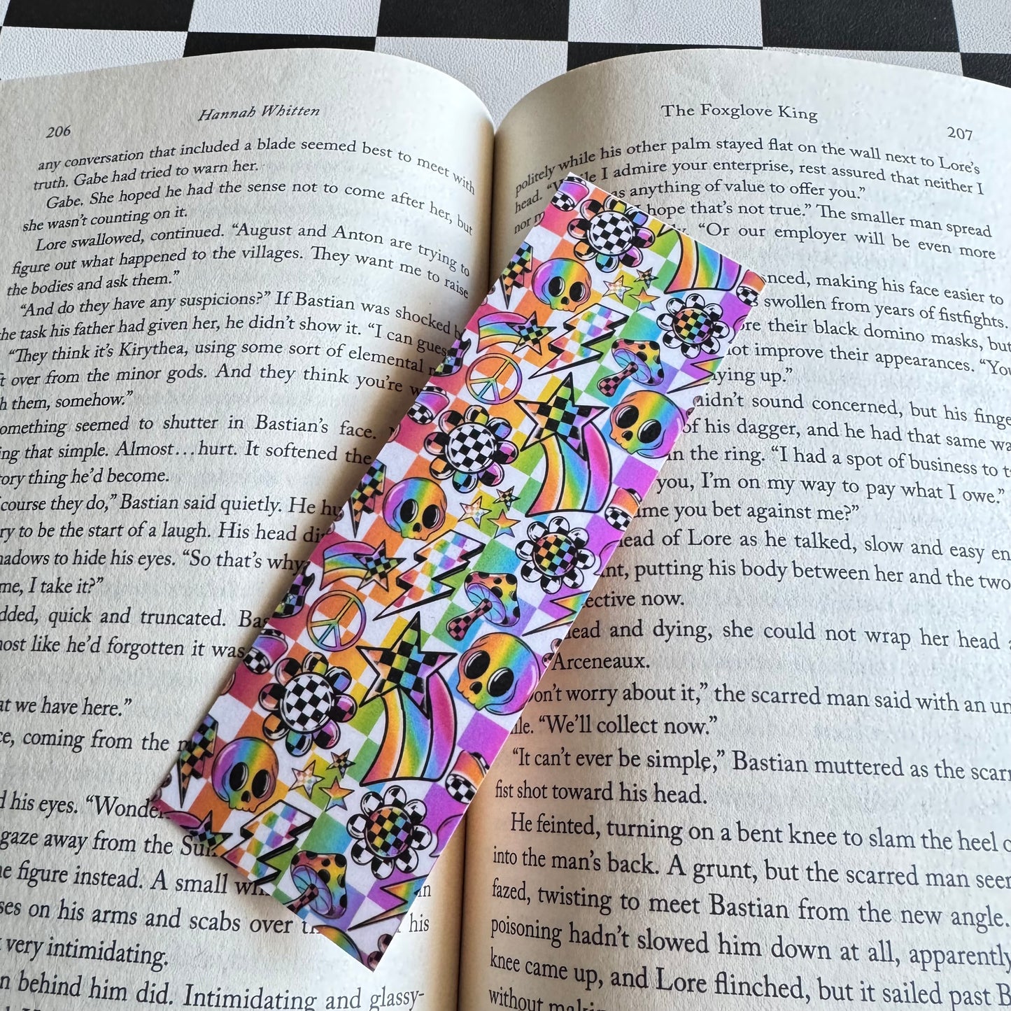 Spooky Little Reader Bookmarks | Laminated Pastel Goth Bookmark | Cute Spooky Book Lover Gift | 2 x 6