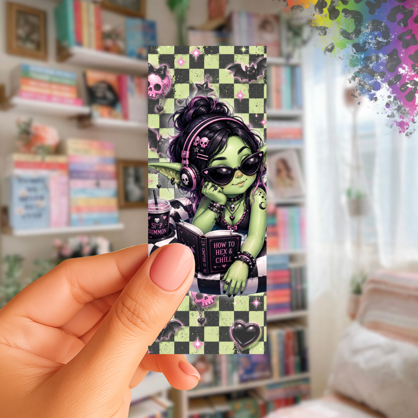 Hot Ghoul Summer Long Bookmark