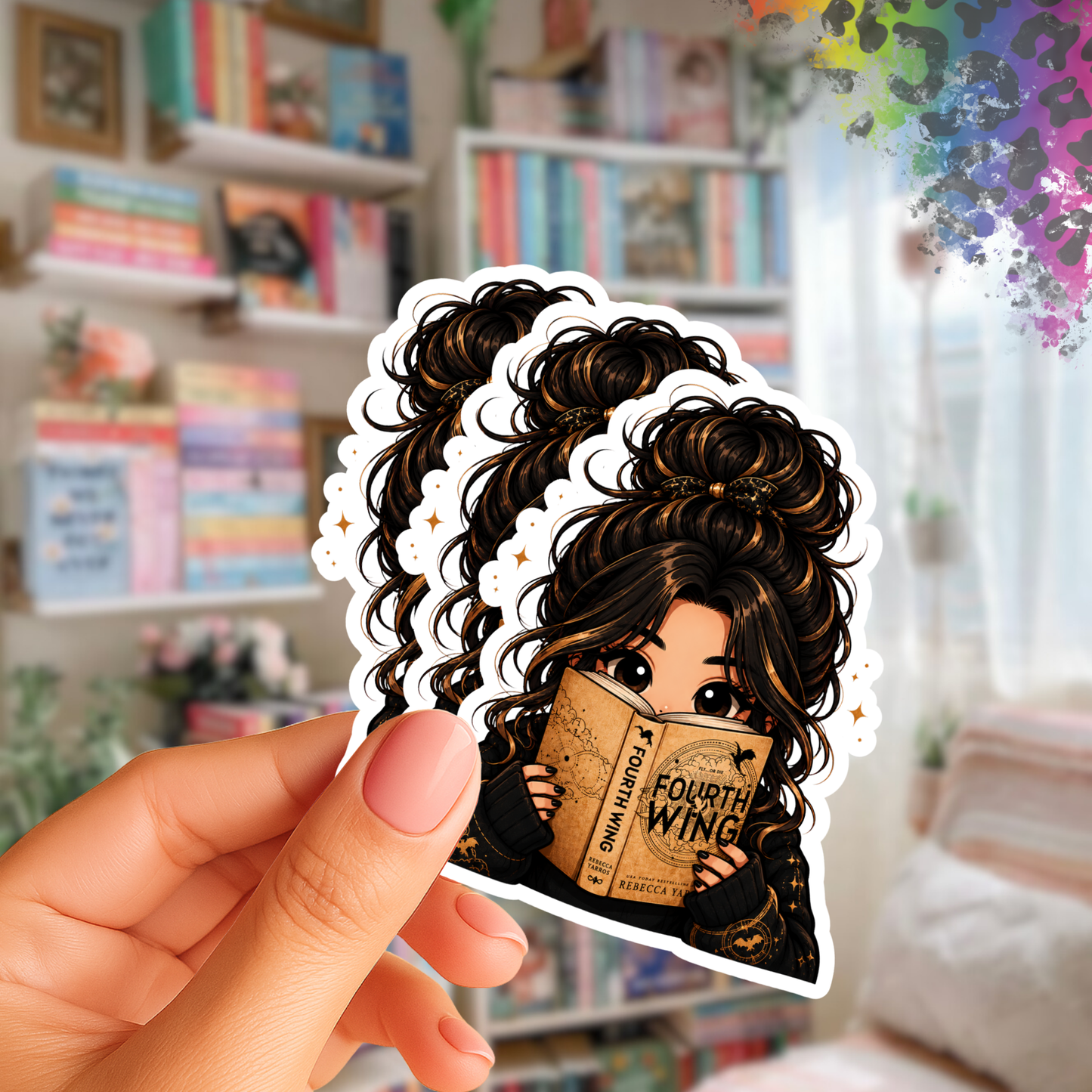 Bookish Reader Sticker