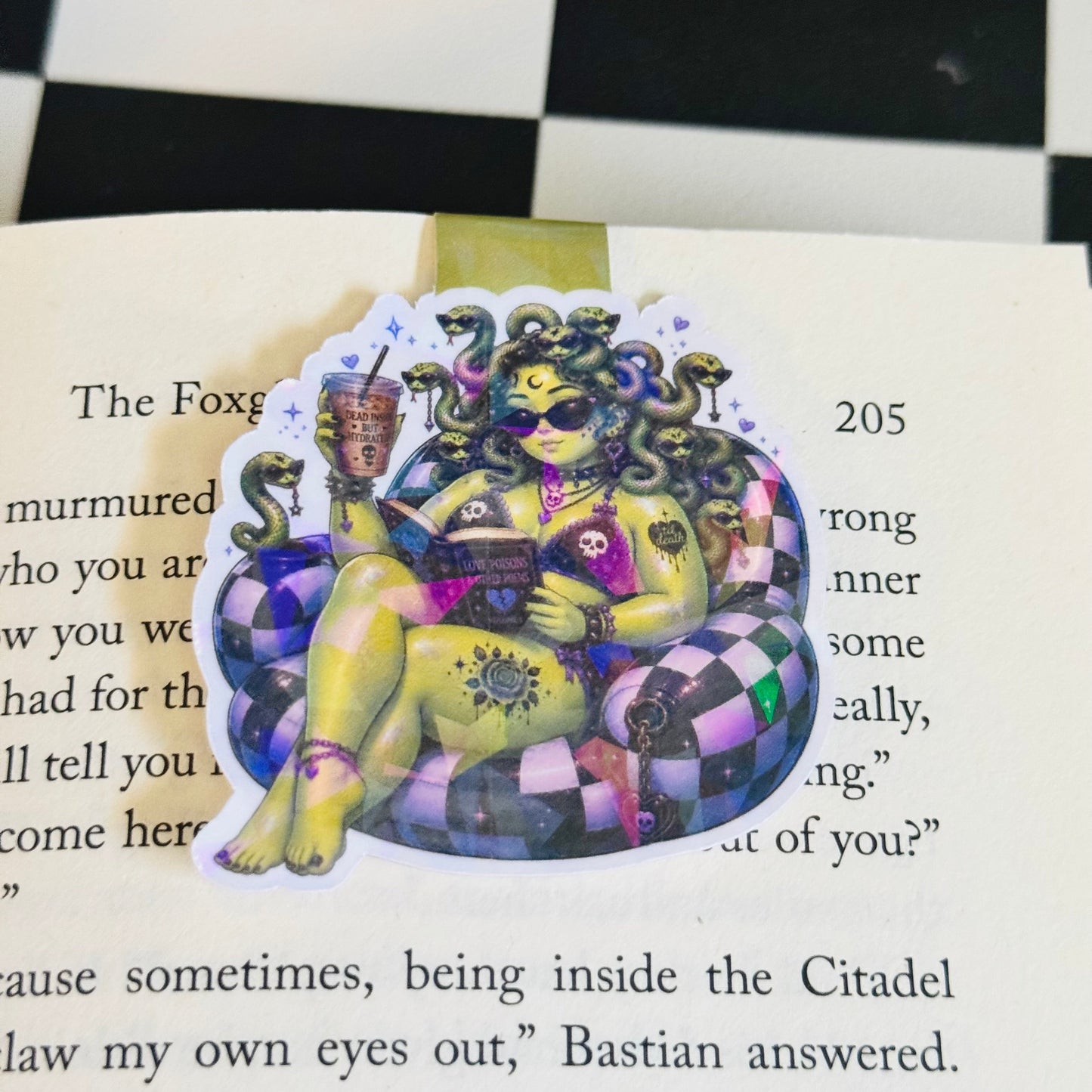 Hot Ghoul Summer Magnetic Bookmark