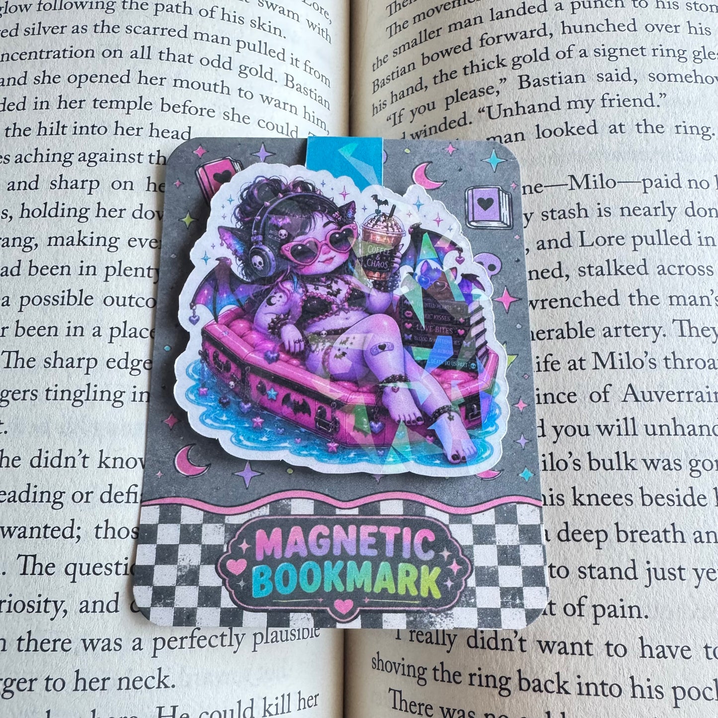 Hot Ghoul Summer Magnetic Bookmark