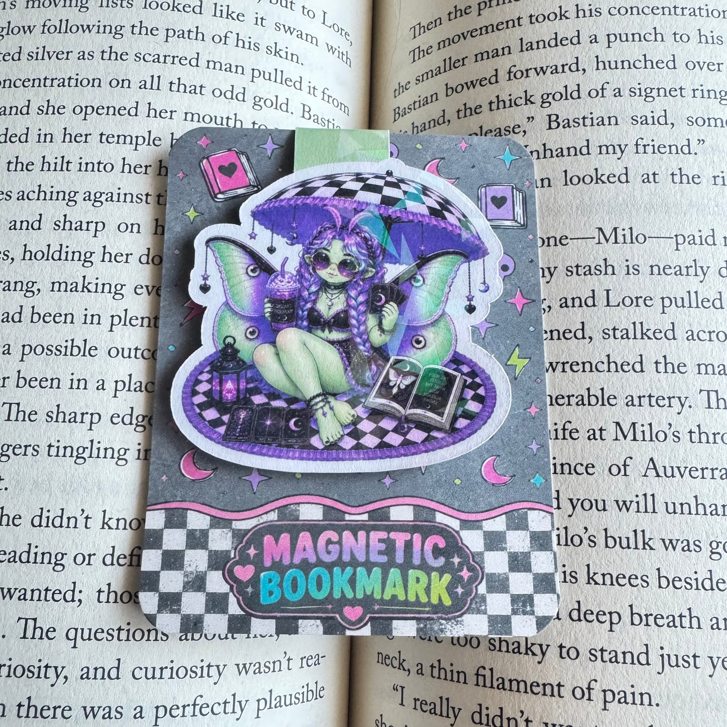 Hot Ghoul Summer Magnetic Bookmark