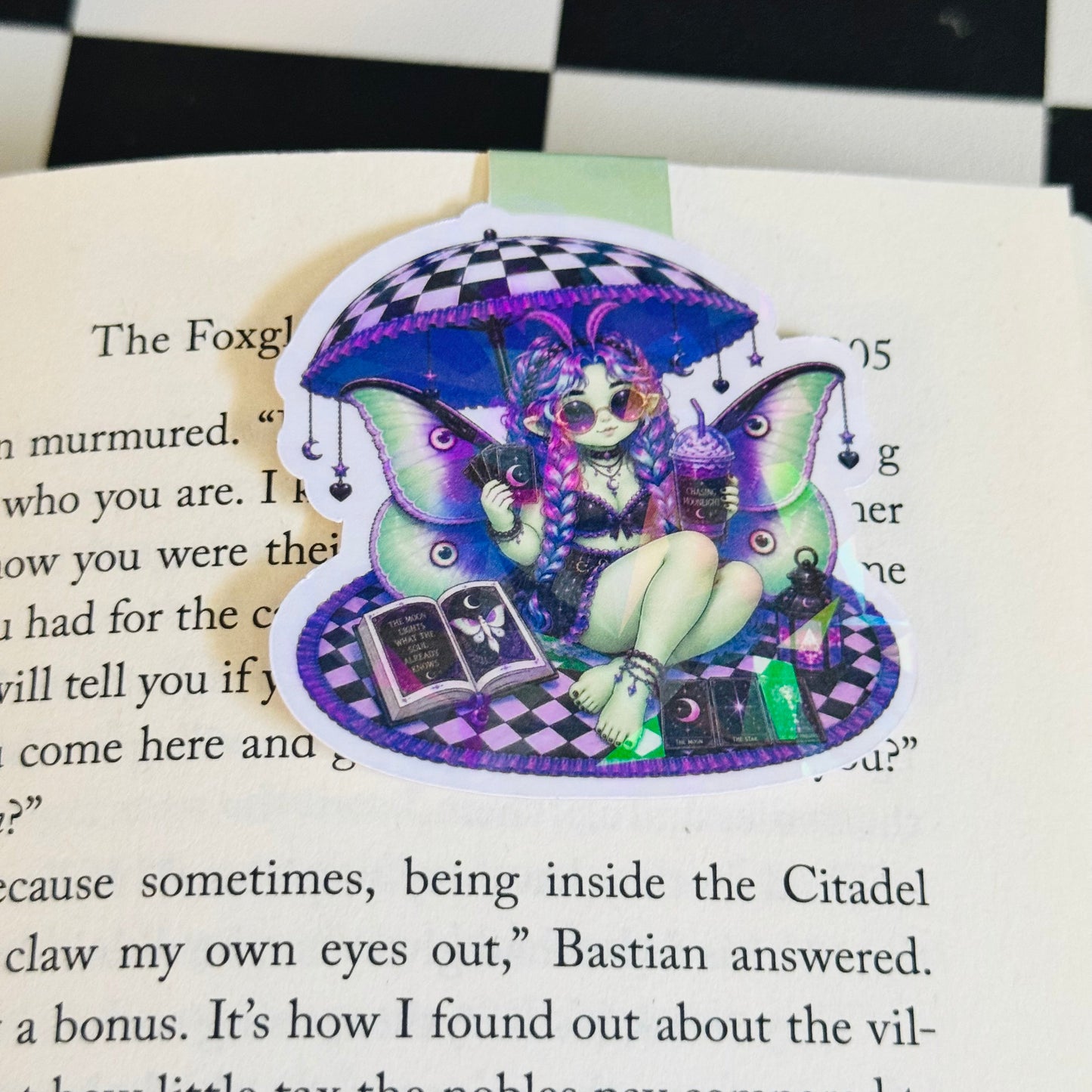 Hot Ghoul Summer Magnetic Bookmark