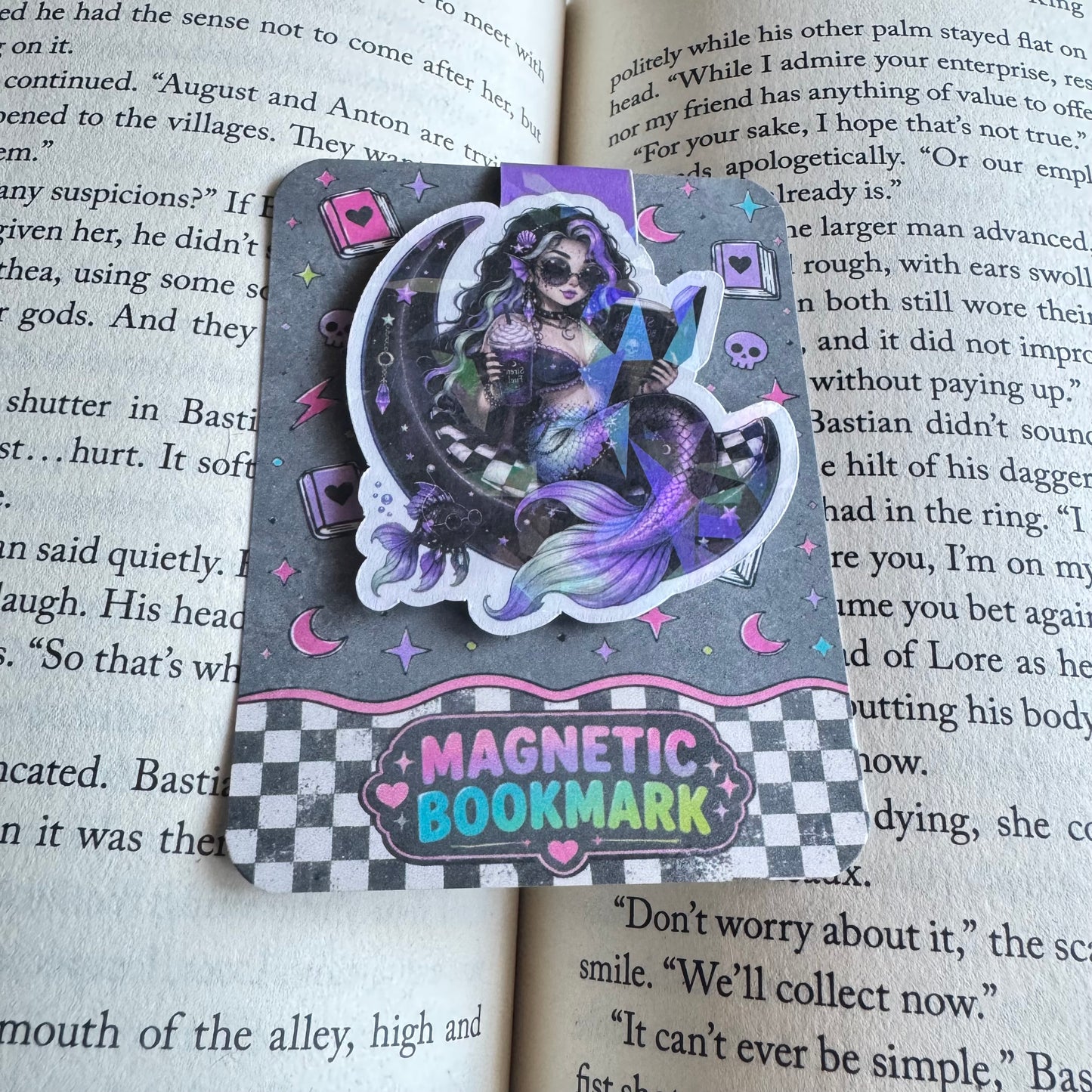 Hot Ghoul Summer Magnetic Bookmark