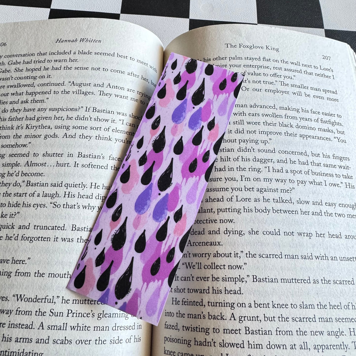 Spooky Little Reader Bookmarks | Laminated Pastel Goth Bookmark | Cute Spooky Book Lover Gift | 2 x 6