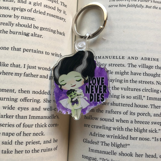 Love Never Dies - Acrylic Keychain