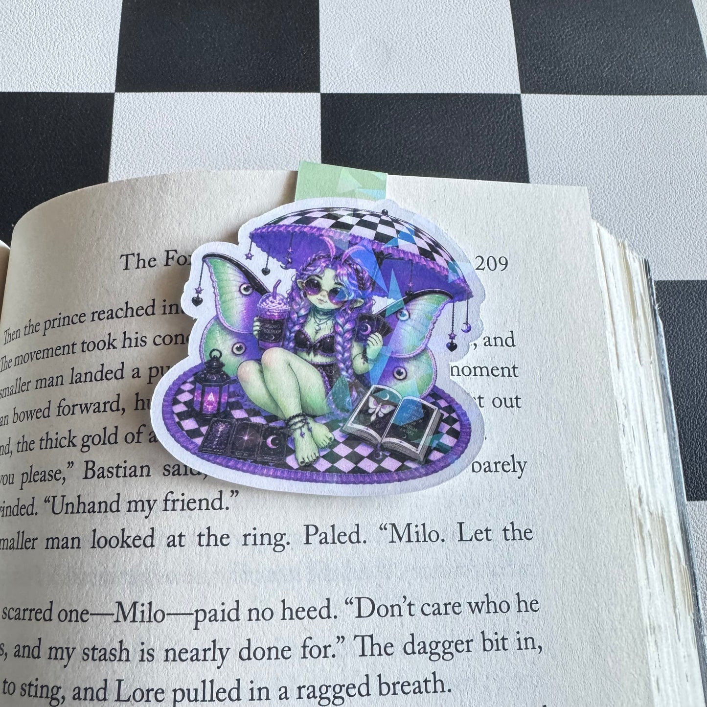 Hot Ghoul Summer Magnetic Bookmark