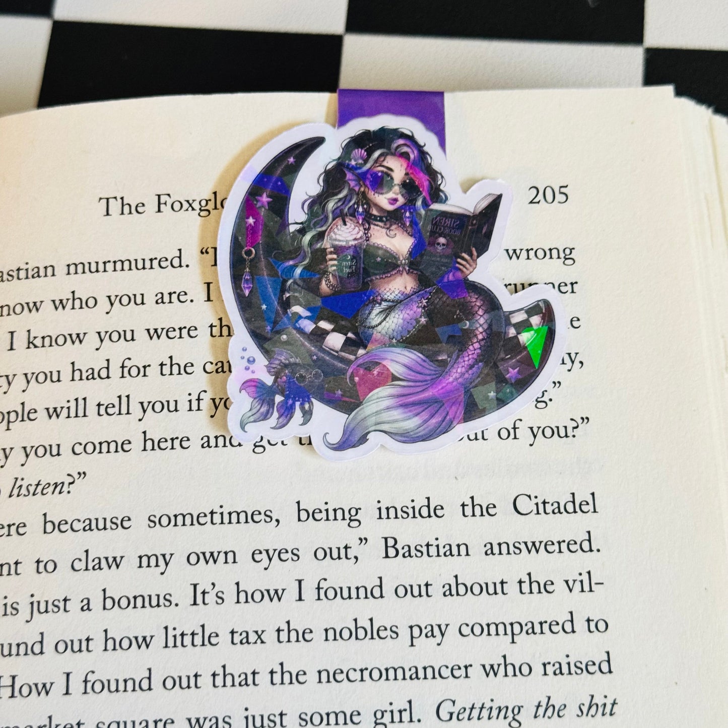 Hot Ghoul Summer Magnetic Bookmark