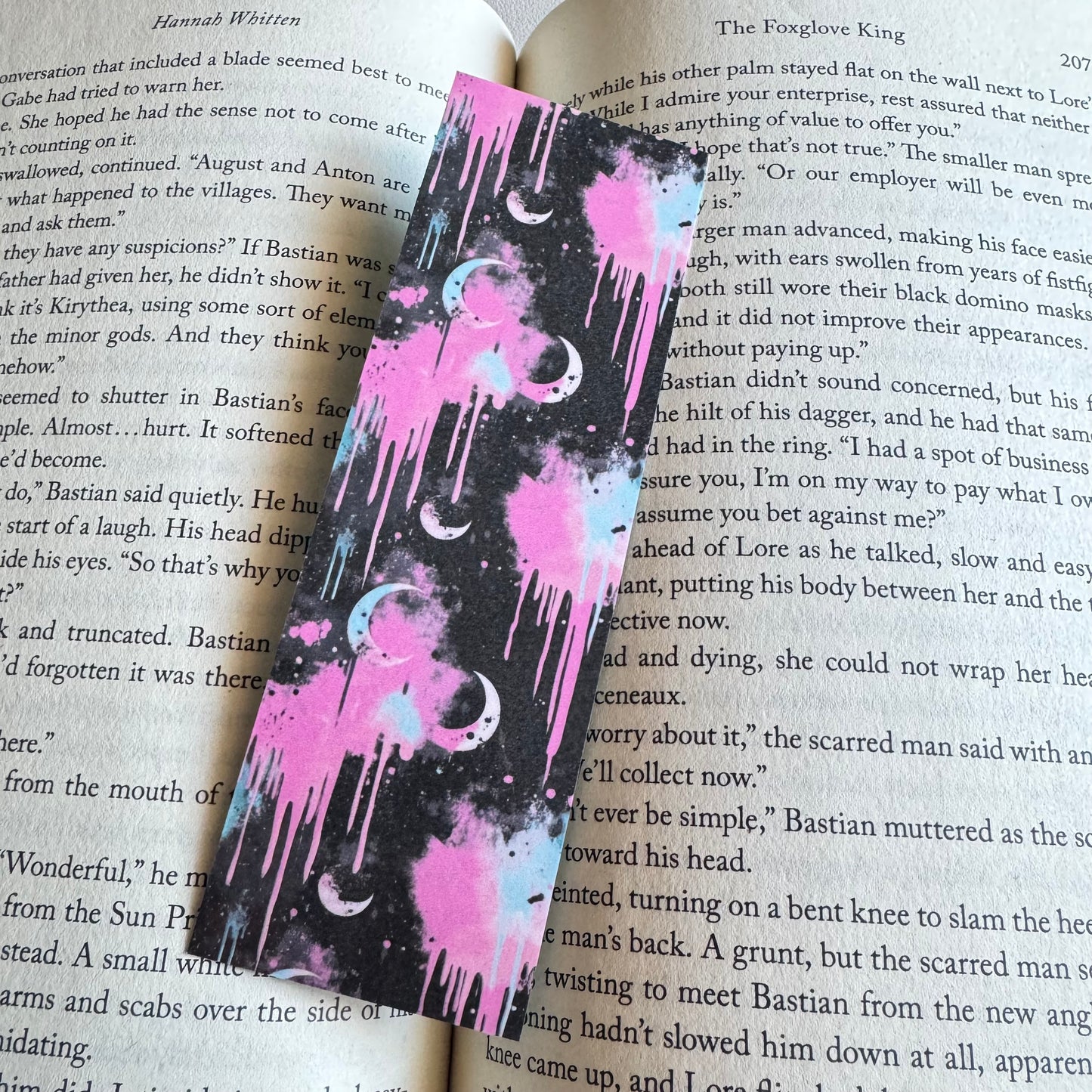 Spooky Little Reader Bookmarks | Laminated Pastel Goth Bookmark | Cute Spooky Book Lover Gift | 2 x 6
