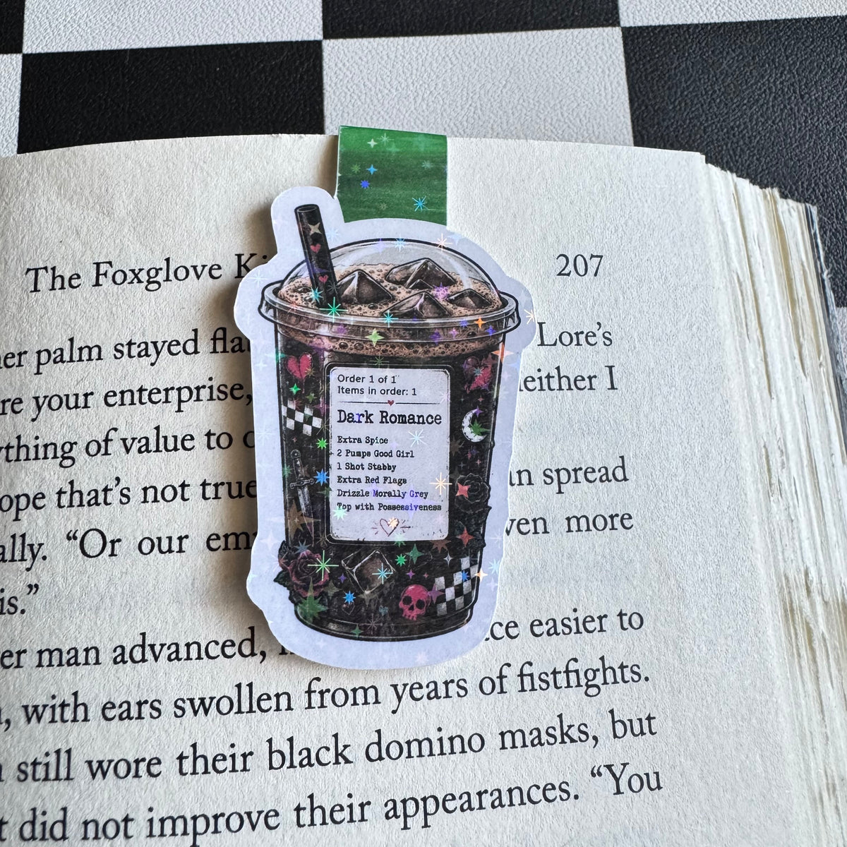 Bookish Drink Magnetic Bookmarks | Choose Your Genre