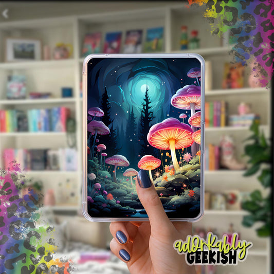 Fantasy Theme Laminated, Handmade Bookish Accessory for Kindle Paperwhite, BookTok & Bookstagram Aesthetic, Reader Gift, Iridescent Option