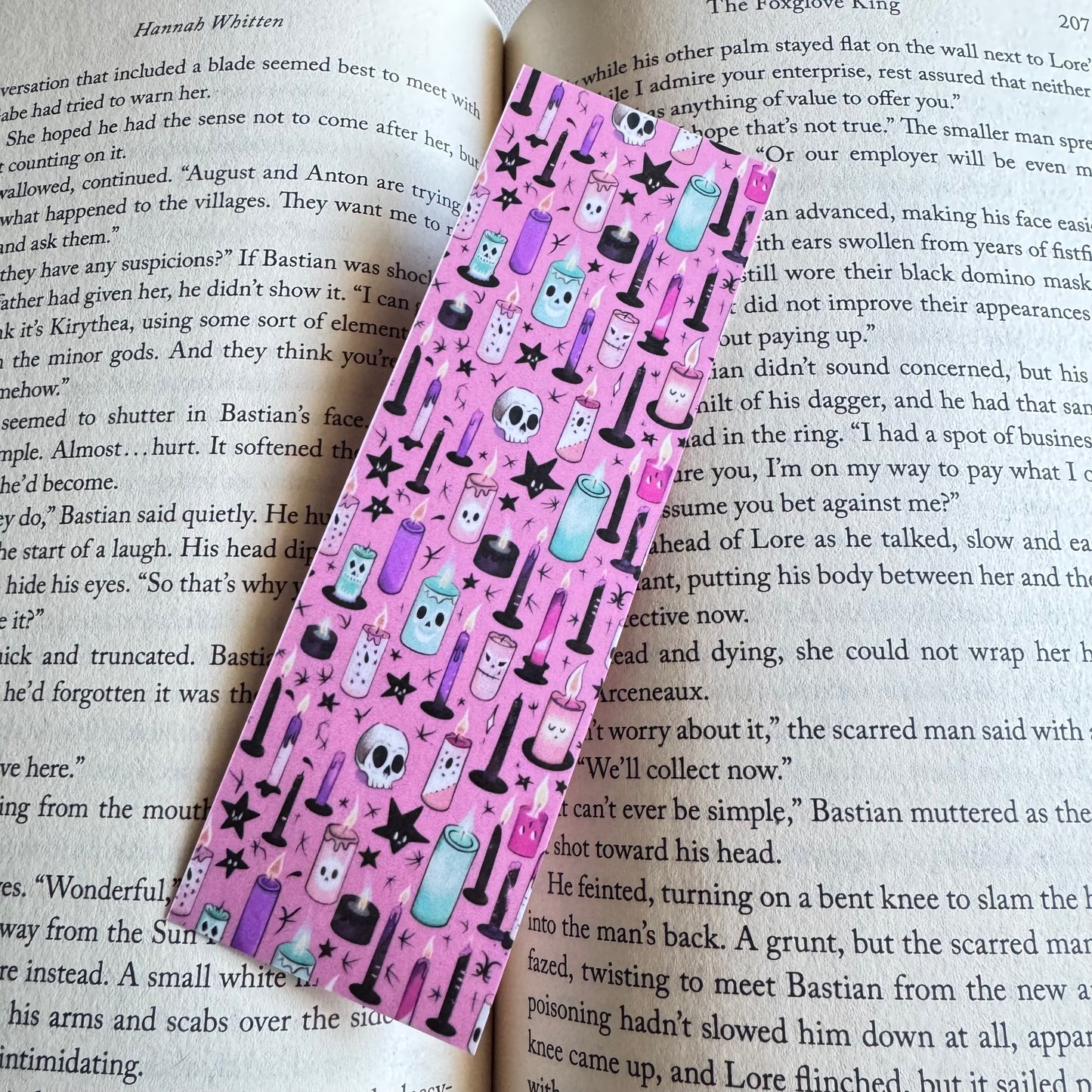 Spooky Little Reader Bookmarks | Laminated Pastel Goth Bookmark | Cute Spooky Book Lover Gift | 2 x 6
