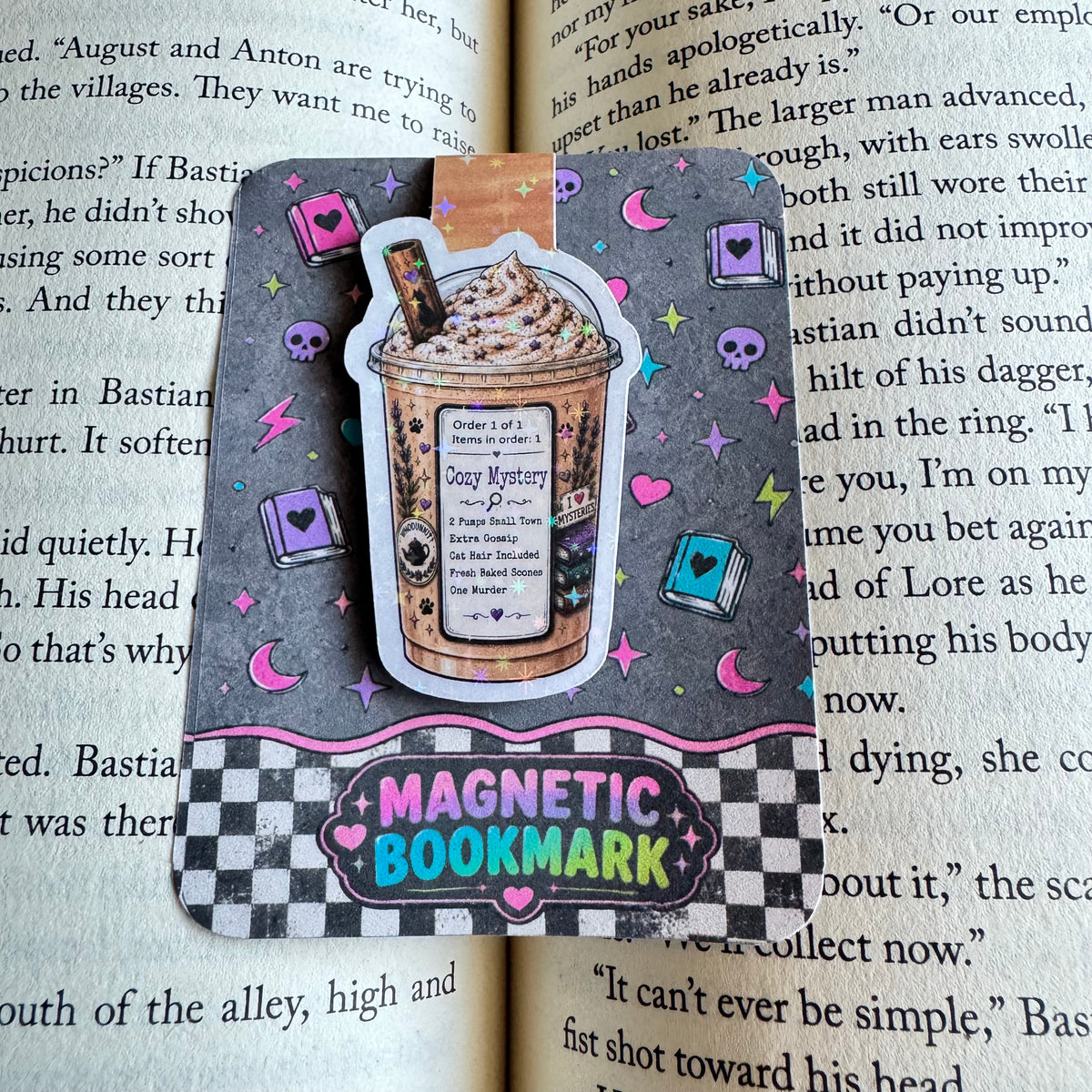 Bookish Drink Magnetic Bookmarks | Choose Your Genre