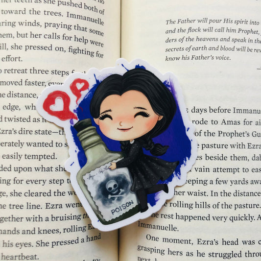 Poison Girl  - Inspired - Vinyl Sticker