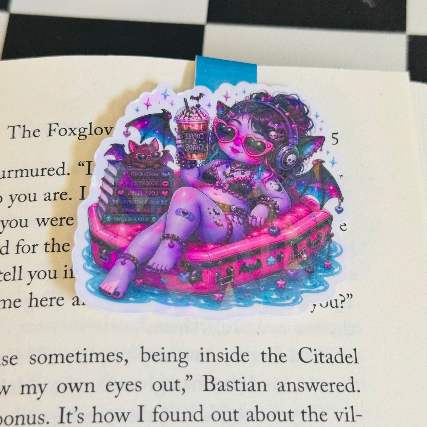 Hot Ghoul Summer Magnetic Bookmark