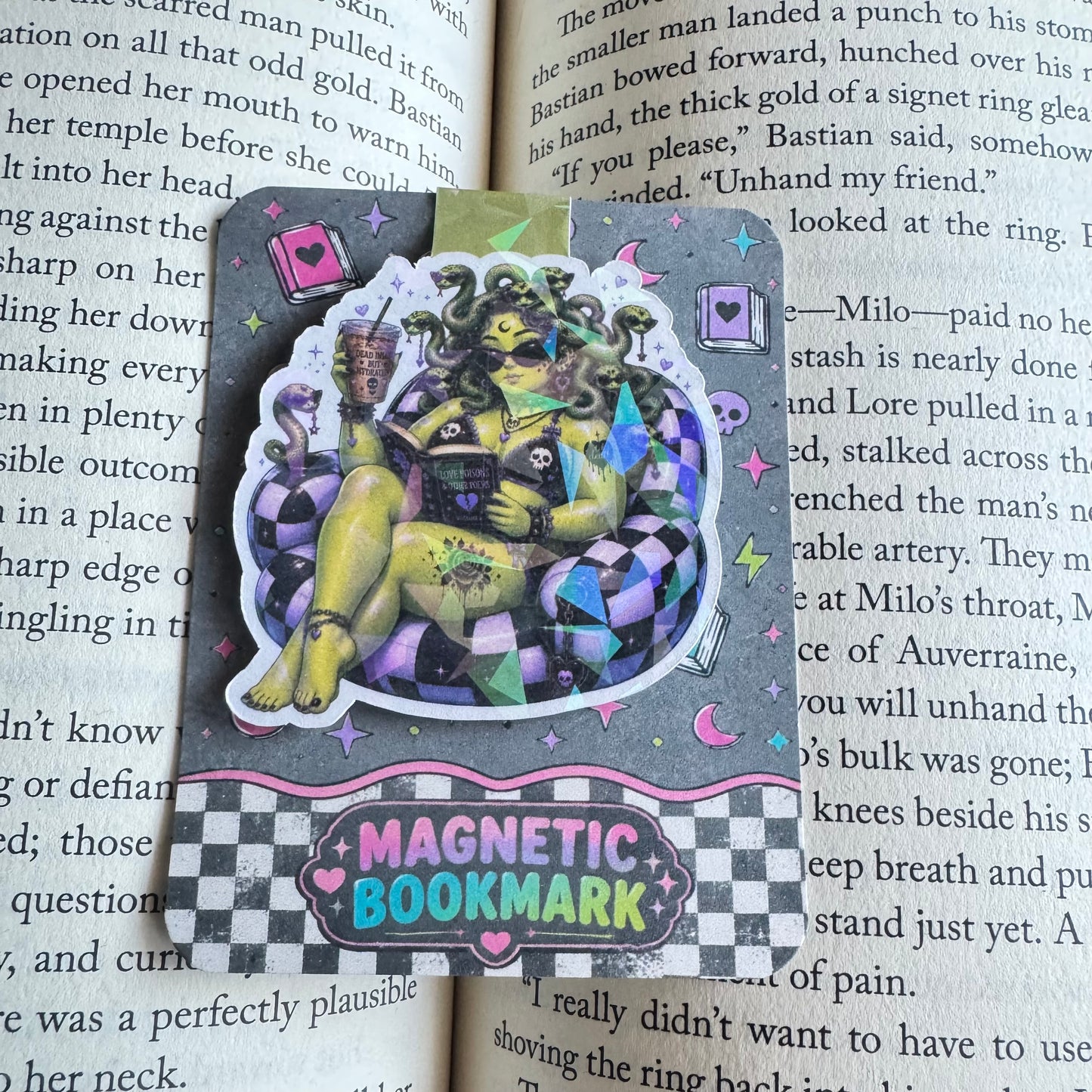 Hot Ghoul Summer Magnetic Bookmark