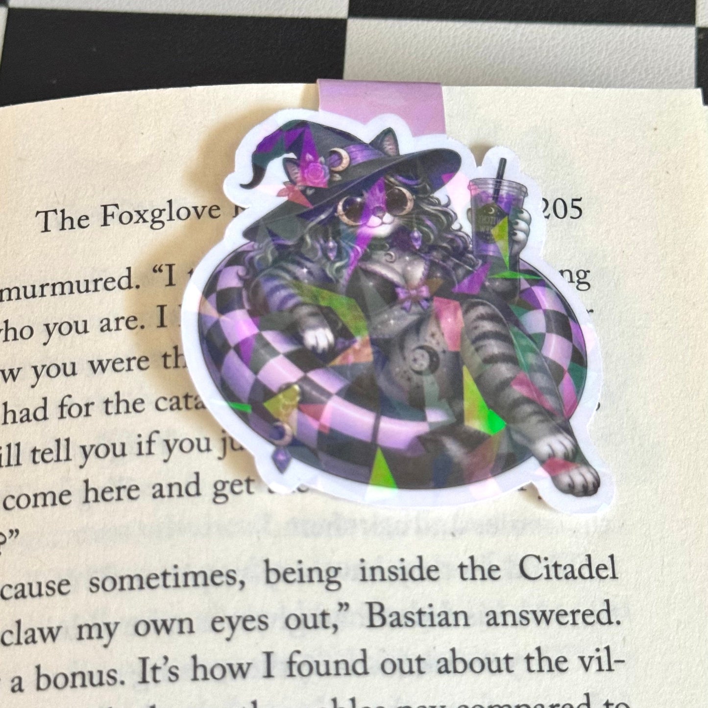 Hot Ghoul Summer Magnetic Bookmark