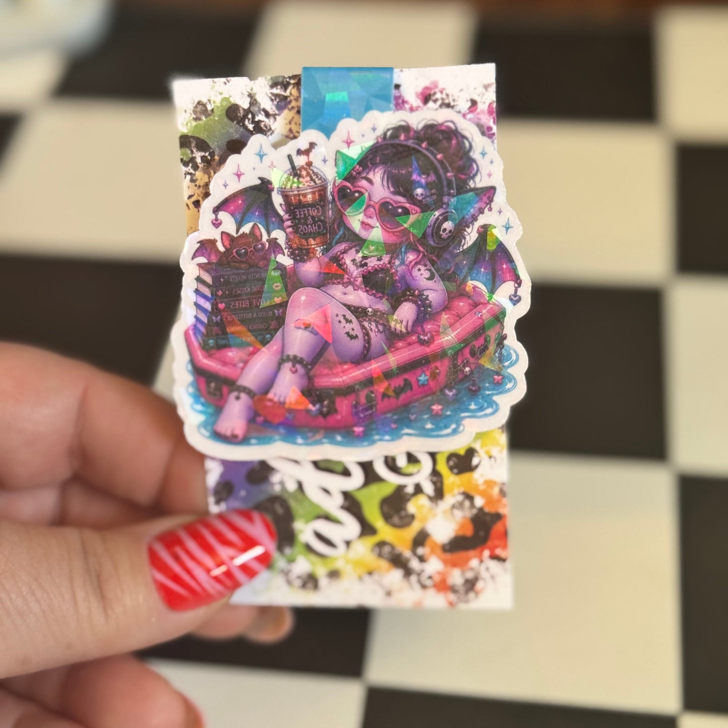 Hot Ghoul Summer Magnetic Bookmark