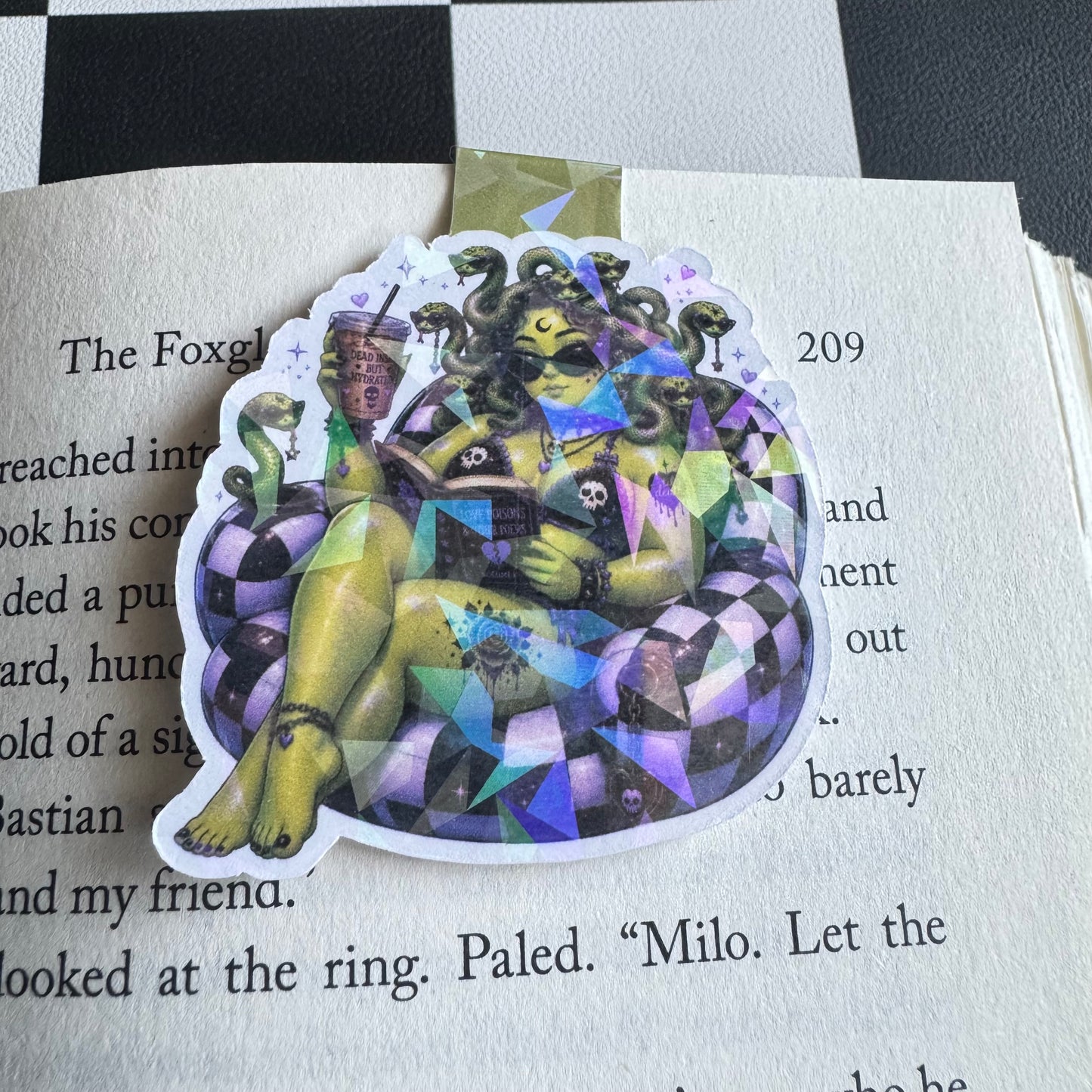 Hot Ghoul Summer Magnetic Bookmark
