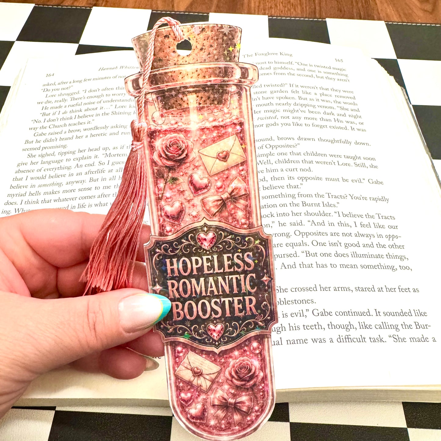 Reader Potion Silhouette Bookmarks