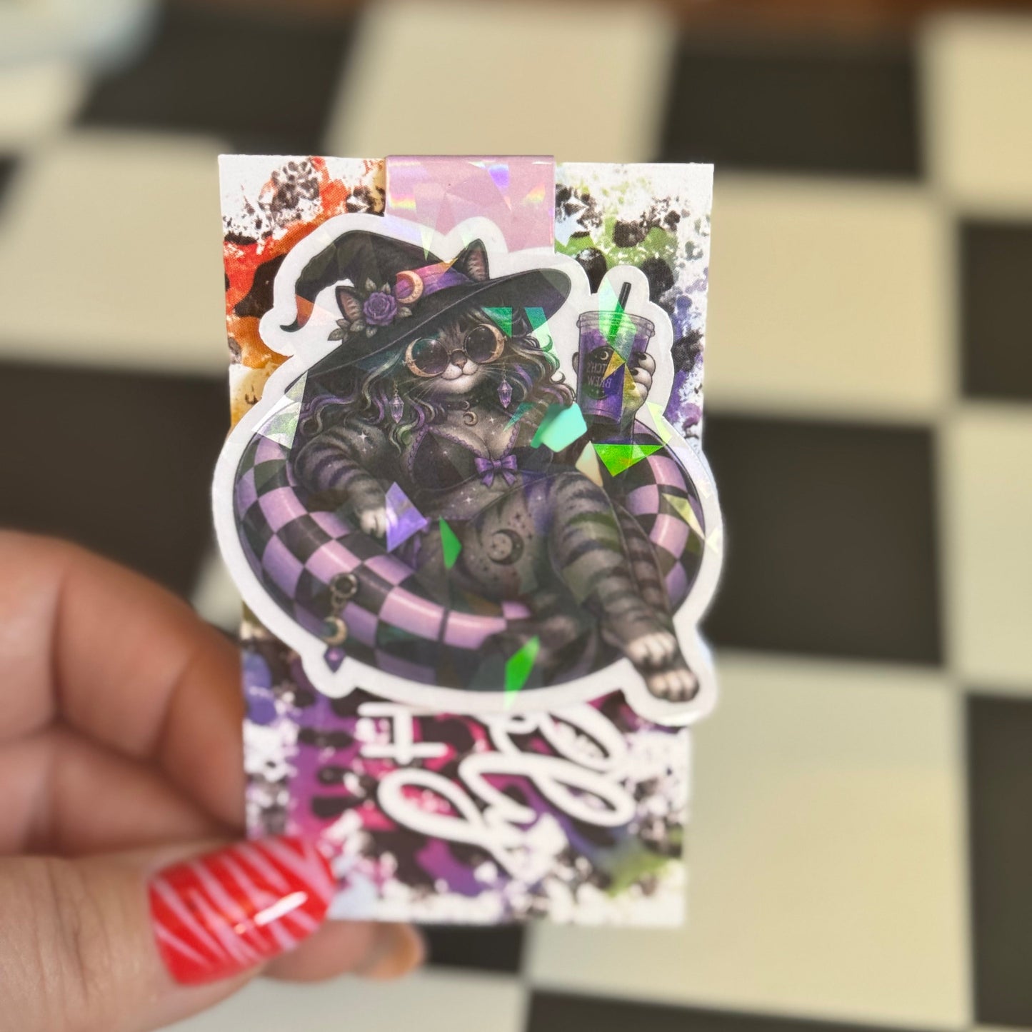 Hot Ghoul Summer Magnetic Bookmark