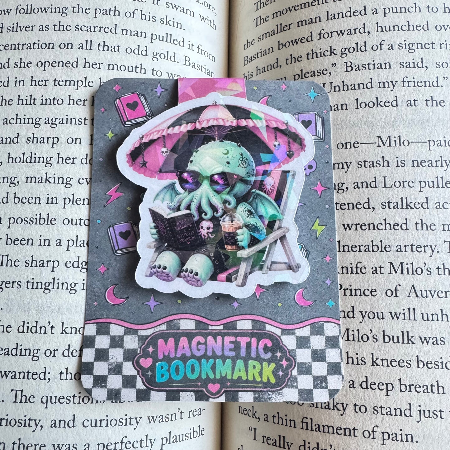 Hot Ghoul Summer Magnetic Bookmark