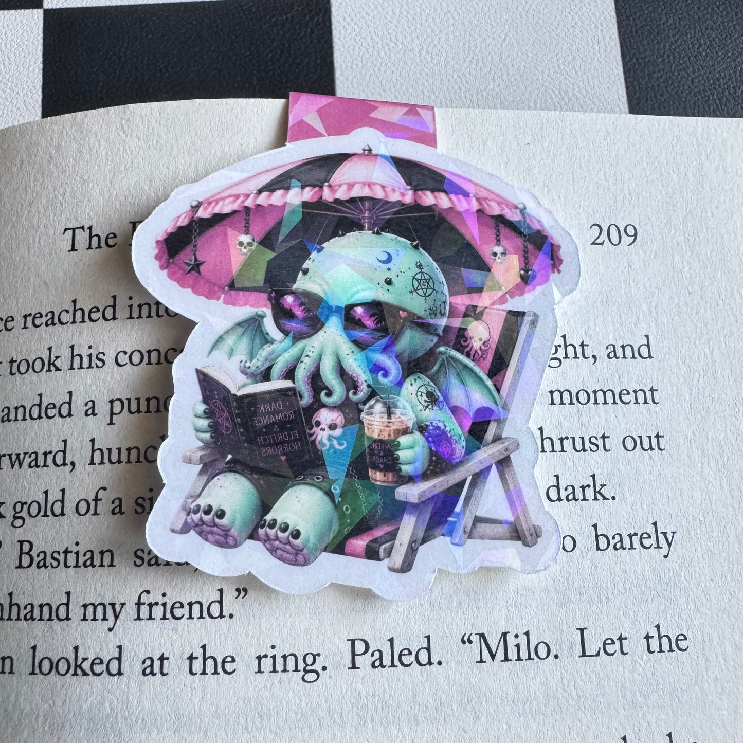 Hot Ghoul Summer Magnetic Bookmark
