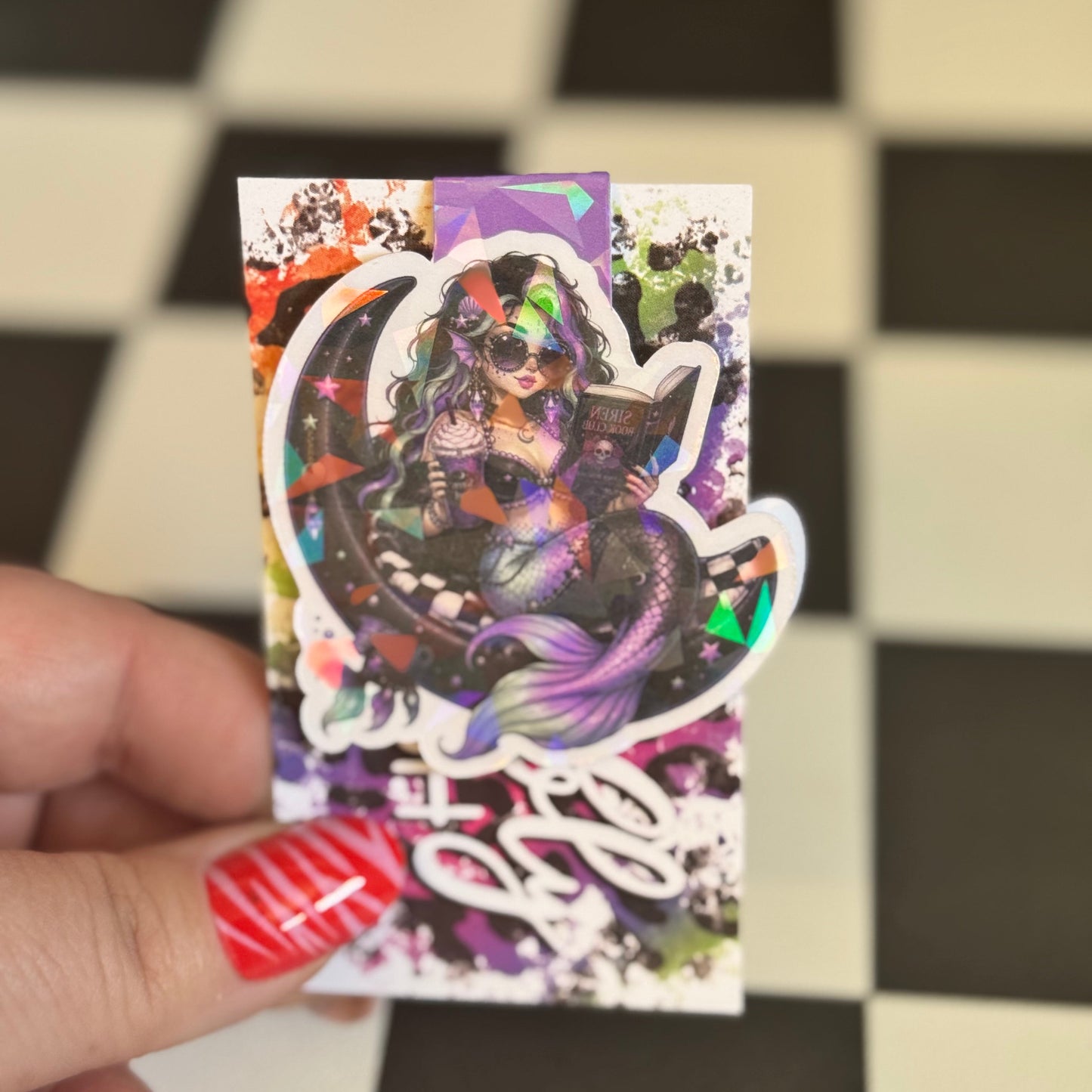 Hot Ghoul Summer Magnetic Bookmark
