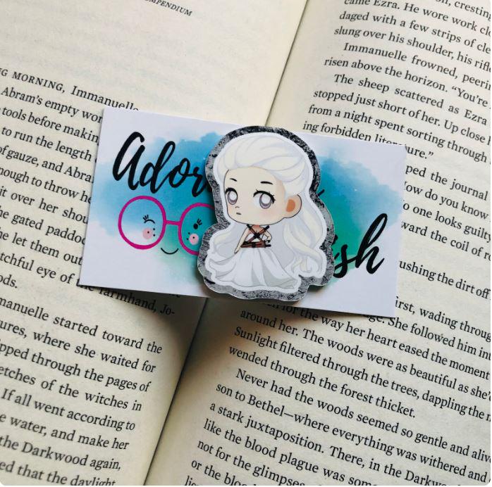 Chibi Character Magnetic Bookmarks – 1.50 Dollars Singles