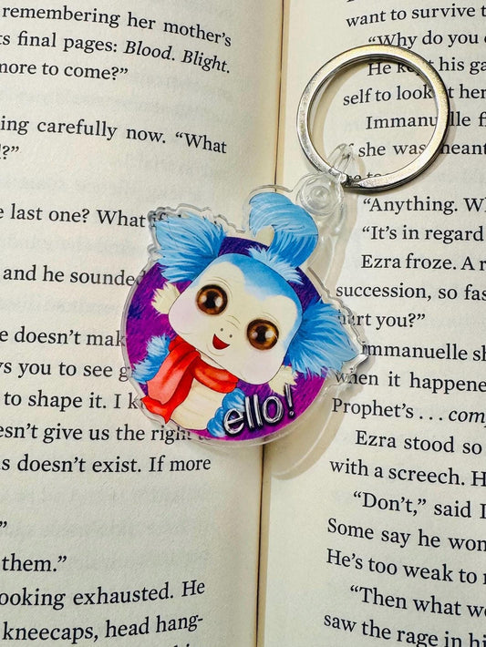 Caterpillar Labyrinth - Acrylic Keychain