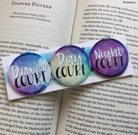 Chibi Book Character Magnetic Bookmark Sets